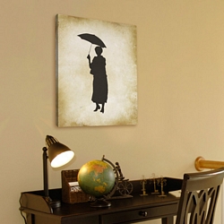 Vintage Silhouette- Enjoying the Weather Design